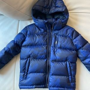 Polo Kids French Navy Camo Jacket size 5T